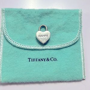 Tiffany & Co. Happy Heart Charm Lock Silver